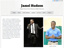 Tablet Screenshot of jamelhudson.com